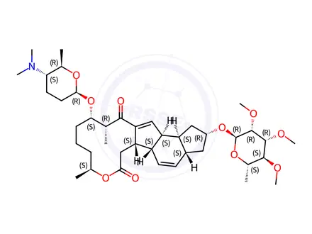 Chemical structure of Spinosad Impurity 26 (Spinosyn E)