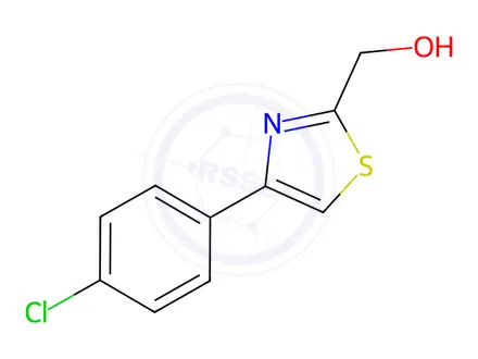 Chemical structure of (4-(4-chlorophenyl)thiazol-2-yl)methanol