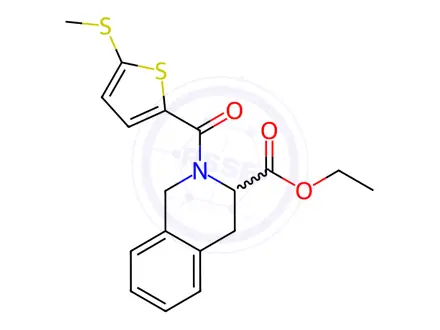 Chemical structure of SR 8278