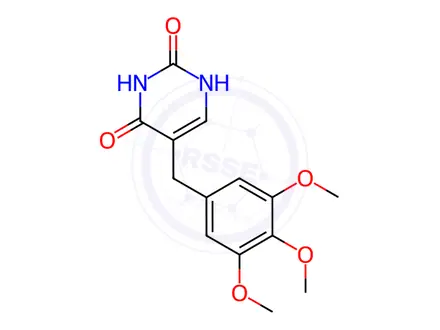 Chemical structure of Trimethoprim Impurity 13