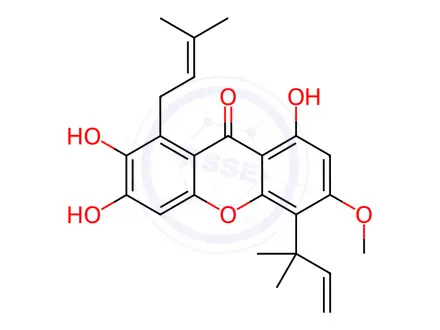 Chemical structure of Xanthone Impurity 104