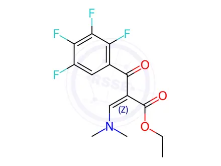 Chemical structure of Levofloxacin Impurity 25