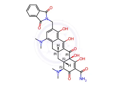 Chemical structure of Omacycline Impurity 13
