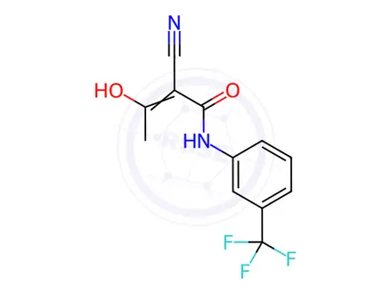 Chemical structure of Teriflunomide impurity 8