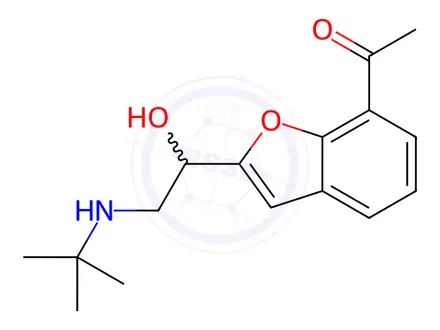 Chemical structure of 1’-Oxobufuralol Hydrochloride