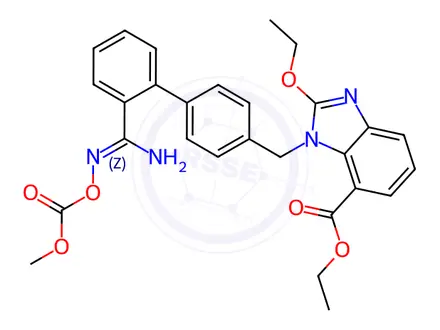 Chemical structure of Azilsartan Impurity 25