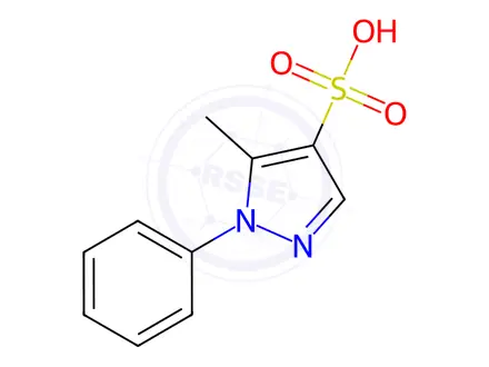Chemical structure of 5-Methyl-1-phenyl-1H-pyrazole-4-sulfonic acid
