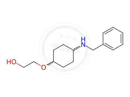 Chemical structure of 2-((4-(Benzylamino)cyclohexyl)oxy)ethanol