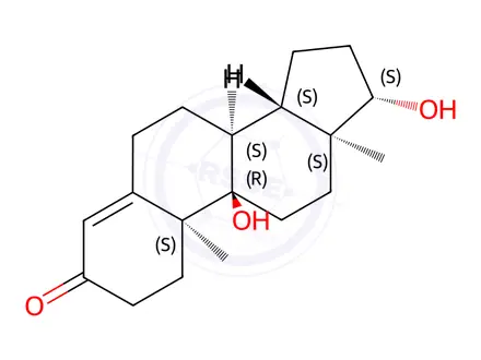 Chemical structure of Testosterone Impurity 54