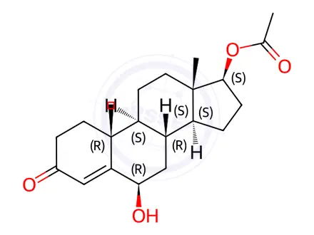 Chemical structure of Testosterone Impurity 20