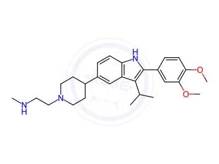 Chemical structure of BMS-615
