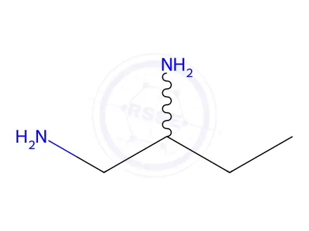 Chemical structure of butane-1,2-diamine dihydrochloride