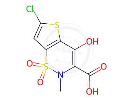 Chemical structure of Lornoxicam Impurity 33
