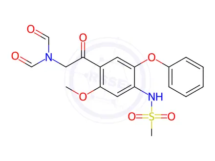 Chemical structure of Iguratimod Impurity 40