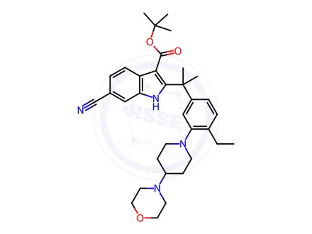 Chemical structure of Alectinib Impurity 8