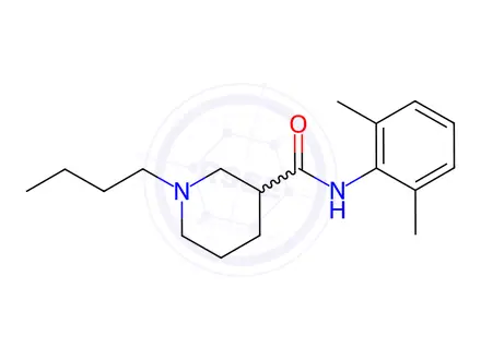 Chemical structure of 1-butyl-N-(2,6-dimethylphenyl)piperidine-3-carboxamide