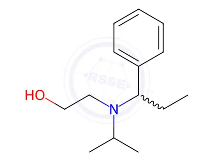 Chemical structure of 2-(Isopropyl(1-phenylpropyl)amino)ethanol