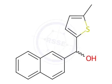 Chemical structure of (5-Methylnaphthalen-2-yl)(thiophen-2-yl)methanol