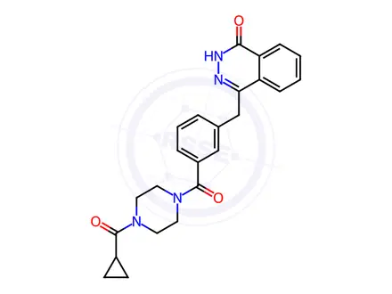 Chemical structure of Olaparib Impurity A