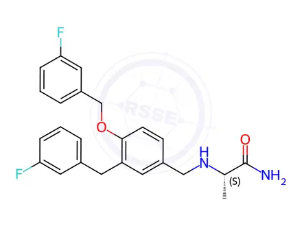 Chemical structure of Safinamide Impurity 13