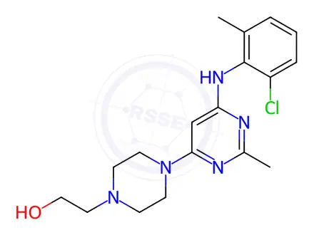Chemical structure of Dasatinib Impurity 44