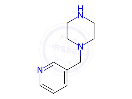 Chemical structure of 1-Pyridin-3-ylMethyl-piperazine dihydrochloride
