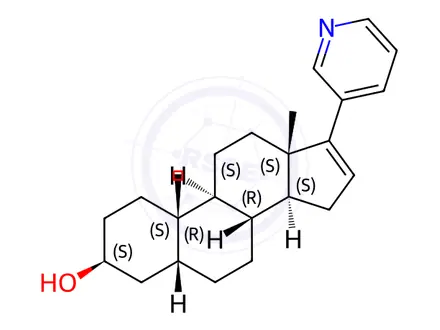 Chemical structure of Abiraterone Acetate Impurity 116