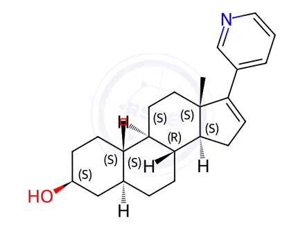 Chemical structure of Abiraterone Acetate Impurity 72