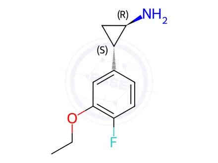 Chemical structure of Ticagrelor Impurity 608