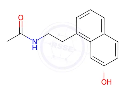 Chemical structure of Agomelatine Impurity 15