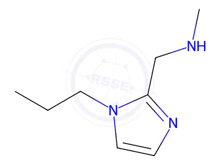 Chemical structure of N-methyl-1-(1-propyl-1H-imidazol-2-yl)methanamine