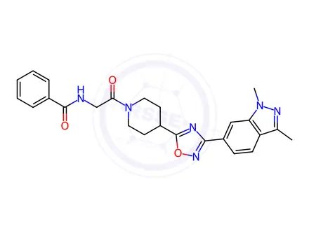 Chemical structure of YTX-465