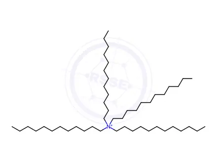 Chemical structure of Tetrakis(4-chlorophenyl)tetradecyl ammonium borate