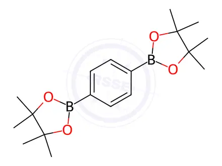 Chemical structure of 1,4-Benzenediboronic Acid Bis(pinacol) Ester1,4-Benzenediboronic Acid Bis(Pinacol) Ester