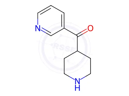 Chemical structure of 4-Piperidinyl(3-pyridinyl)methanone dihydrochloride