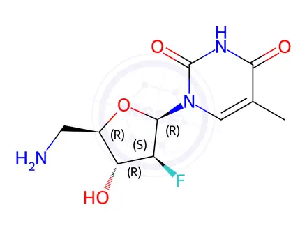 Chemical structure of Clevudine Impurity 33