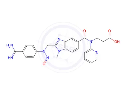 Chemical structure of N-Nitroso Dabigatran