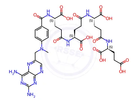Chemical structure of Methotrexate Impurity 27