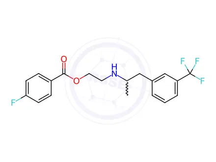 Chemical structure of Benfluorex Impurity 4