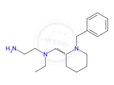 Chemical structure of N1-((1-Benzylpiperidin-2-yl)methyl)-N1-ethylethane-1,2-diamine