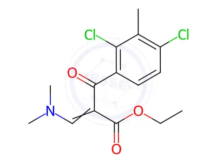 Chemical structure of Ozenoxacin Impurity 12