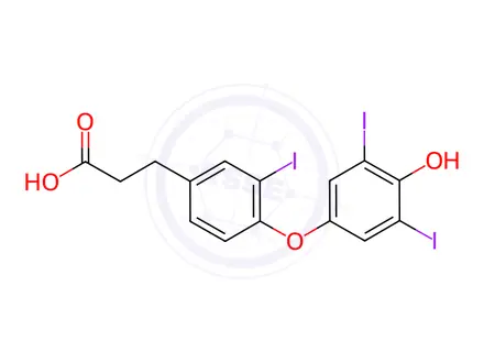 Chemical structure of Levothyroxine Sodium Impurity 36