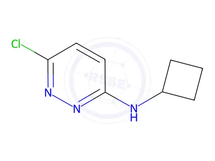 Chemical structure of 6-Chloro-N-cyclobutylpyridazin-3-amine
