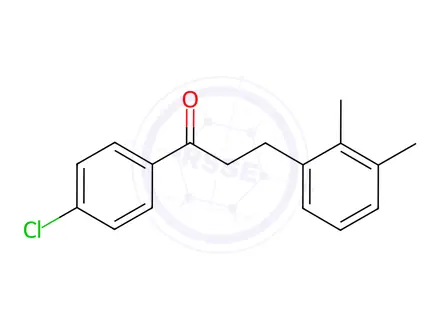 Chemical structure of 4'-Chloro-3-(2,3-dimethylphenyl)propiophenone