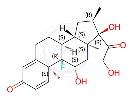 Chemical structure of Dexamethasone Hydrochloride