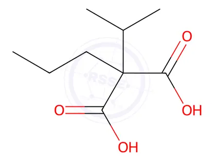 Chemical structure of Valproic Acid Impurity 30