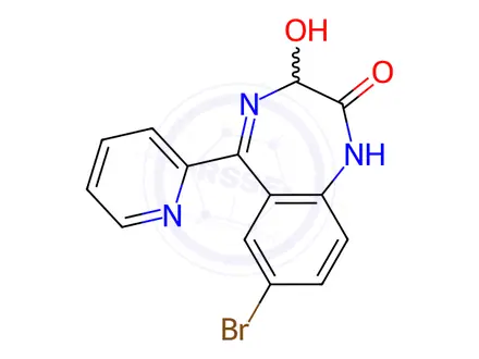 Chemical structure of Bromazepam Impurity 7