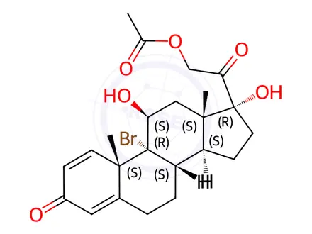 Chemical structure of Prednisolone Impurity 29