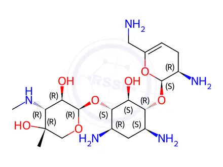 Chemical structure of Sisomicin