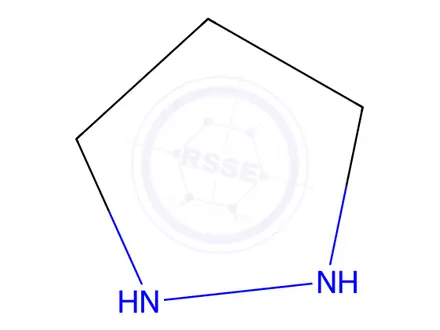Chemical structure of Pyrazolidine Dihydrochloride
